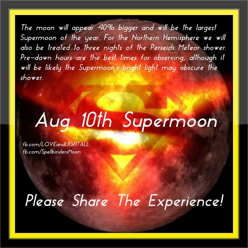 Aug 10 supermoon 2014