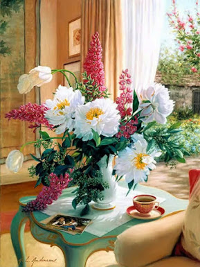 Chrysanthemum vase